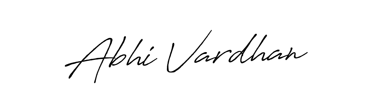 Similarly Antro_Vectra_Bolder is the best handwritten signature design. Signature creator online .You can use it as an online autograph creator for name Abhi Vardhan. Abhi Vardhan signature style 7 images and pictures png