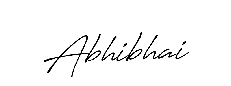 Also we have Abhibhai name is the best signature style. Create professional handwritten signature collection using Antro_Vectra_Bolder autograph style. Abhibhai signature style 7 images and pictures png