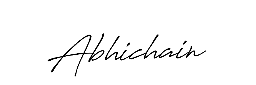 The best way (Antro_Vectra_Bolder) to make a short signature is to pick only two or three words in your name. The name Abhichain include a total of six letters. For converting this name. Abhichain signature style 7 images and pictures png