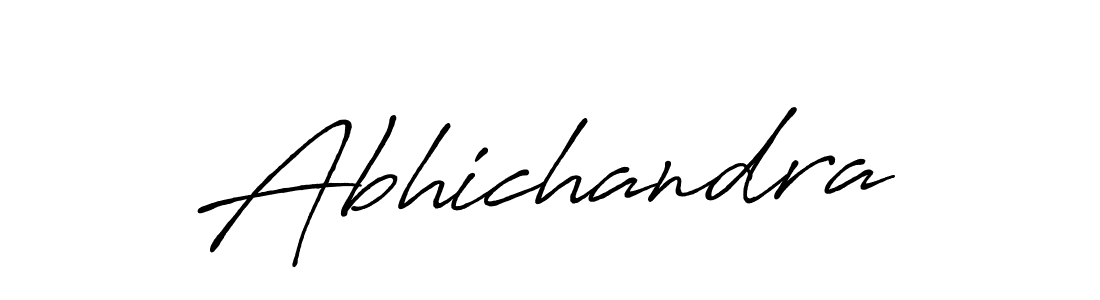 It looks lik you need a new signature style for name Abhichandra. Design unique handwritten (Antro_Vectra_Bolder) signature with our free signature maker in just a few clicks. Abhichandra signature style 7 images and pictures png