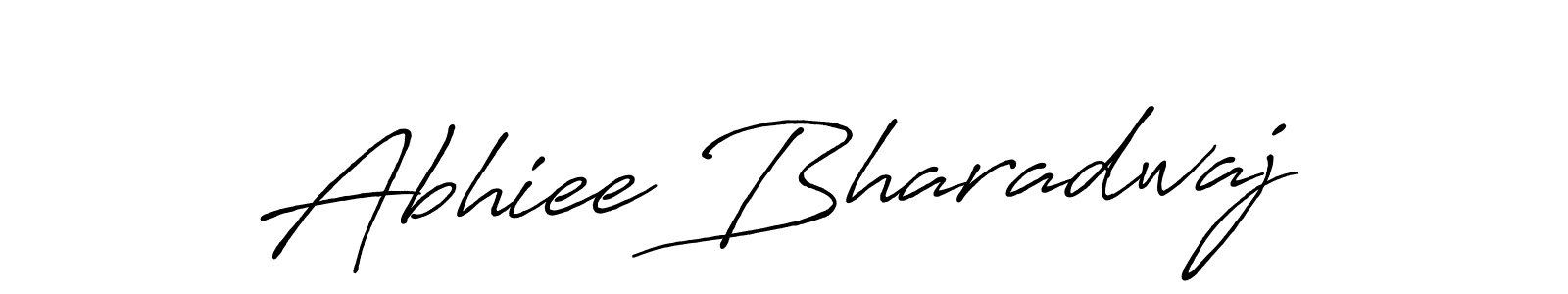 Use a signature maker to create a handwritten signature online. With this signature software, you can design (Antro_Vectra_Bolder) your own signature for name Abhiee Bharadwaj. Abhiee Bharadwaj signature style 7 images and pictures png