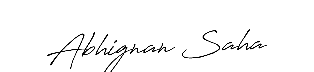 It looks lik you need a new signature style for name Abhignan Saha. Design unique handwritten (Antro_Vectra_Bolder) signature with our free signature maker in just a few clicks. Abhignan Saha signature style 7 images and pictures png