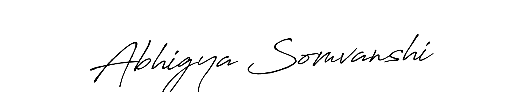 Antro_Vectra_Bolder is a professional signature style that is perfect for those who want to add a touch of class to their signature. It is also a great choice for those who want to make their signature more unique. Get Abhigya Somvanshi name to fancy signature for free. Abhigya Somvanshi signature style 7 images and pictures png