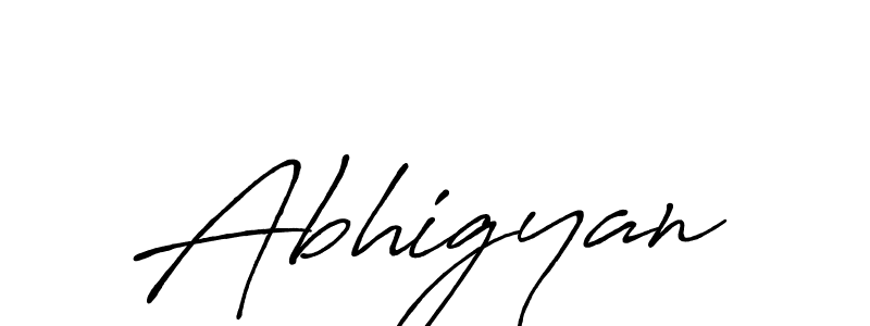 You should practise on your own different ways (Antro_Vectra_Bolder) to write your name (Abhigyan) in signature. don't let someone else do it for you. Abhigyan signature style 7 images and pictures png