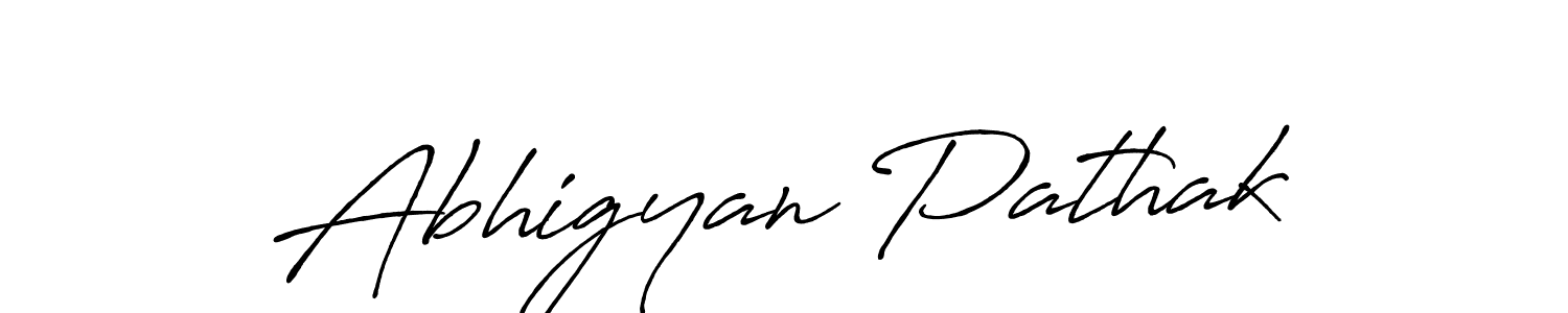 It looks lik you need a new signature style for name Abhigyan Pathak. Design unique handwritten (Antro_Vectra_Bolder) signature with our free signature maker in just a few clicks. Abhigyan Pathak signature style 7 images and pictures png
