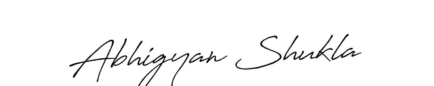 This is the best signature style for the Abhigyan Shukla name. Also you like these signature font (Antro_Vectra_Bolder). Mix name signature. Abhigyan Shukla signature style 7 images and pictures png