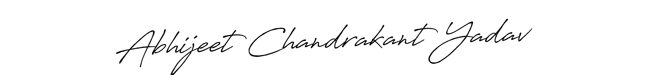 You can use this online signature creator to create a handwritten signature for the name Abhijeet Chandrakant Yadav. This is the best online autograph maker. Abhijeet Chandrakant Yadav signature style 7 images and pictures png