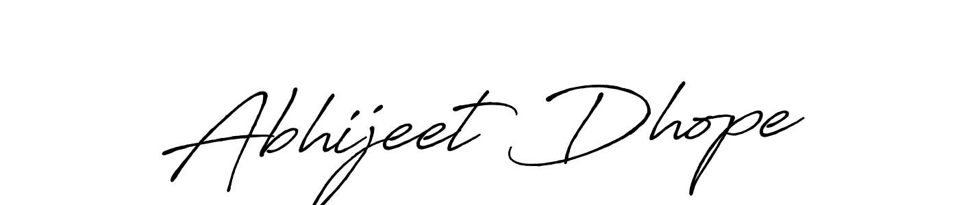 You can use this online signature creator to create a handwritten signature for the name Abhijeet Dhope. This is the best online autograph maker. Abhijeet Dhope signature style 7 images and pictures png