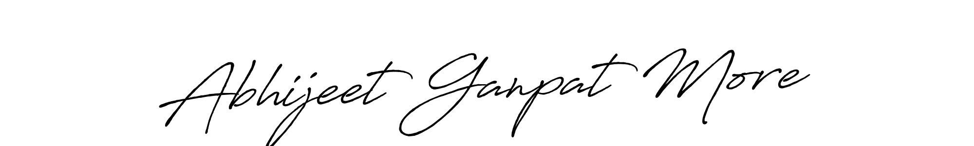 Here are the top 10 professional signature styles for the name Abhijeet Ganpat More. These are the best autograph styles you can use for your name. Abhijeet Ganpat More signature style 7 images and pictures png
