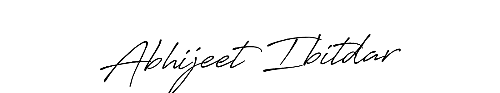 Also we have Abhijeet Ibitdar name is the best signature style. Create professional handwritten signature collection using Antro_Vectra_Bolder autograph style. Abhijeet Ibitdar signature style 7 images and pictures png