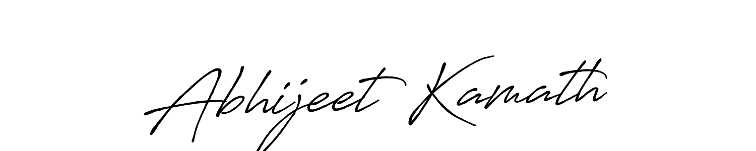 It looks lik you need a new signature style for name Abhijeet Kamath. Design unique handwritten (Antro_Vectra_Bolder) signature with our free signature maker in just a few clicks. Abhijeet Kamath signature style 7 images and pictures png