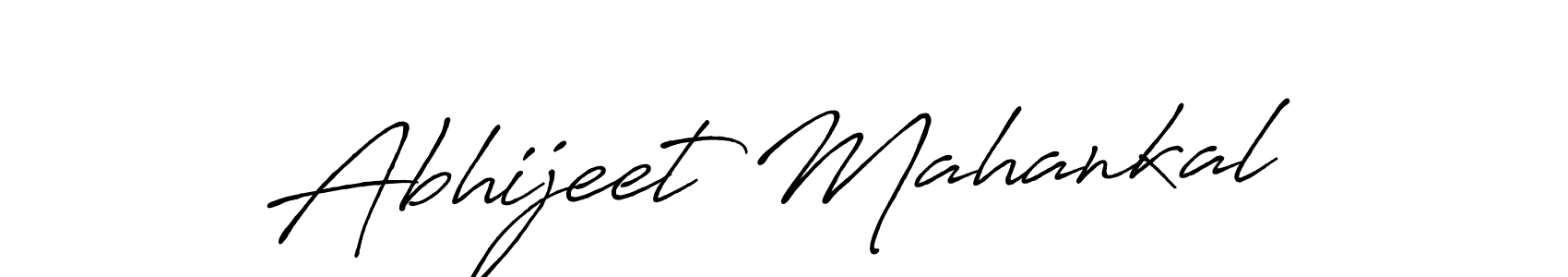 How to Draw Abhijeet Mahankal signature style? Antro_Vectra_Bolder is a latest design signature styles for name Abhijeet Mahankal. Abhijeet Mahankal signature style 7 images and pictures png