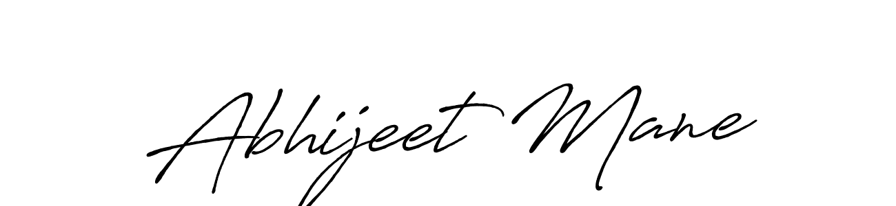 Antro_Vectra_Bolder is a professional signature style that is perfect for those who want to add a touch of class to their signature. It is also a great choice for those who want to make their signature more unique. Get Abhijeet Mane name to fancy signature for free. Abhijeet Mane signature style 7 images and pictures png