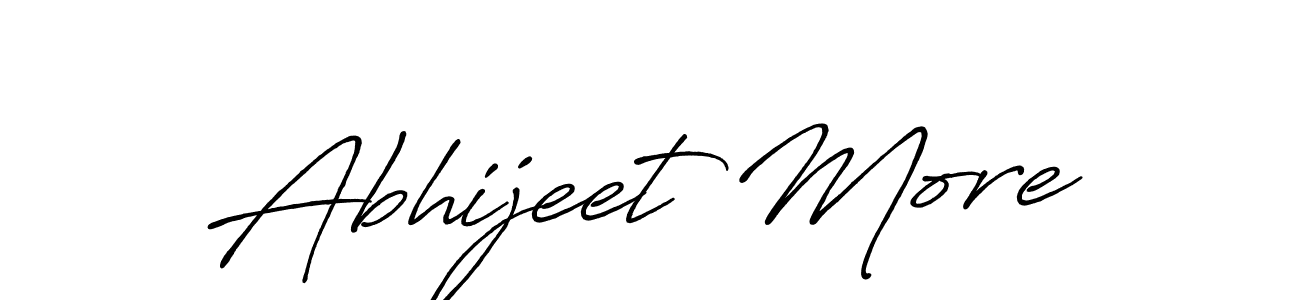 Make a beautiful signature design for name Abhijeet More. Use this online signature maker to create a handwritten signature for free. Abhijeet More signature style 7 images and pictures png