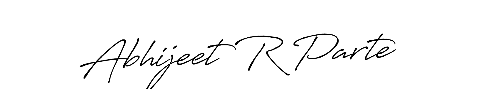 Also we have Abhijeet R Parte name is the best signature style. Create professional handwritten signature collection using Antro_Vectra_Bolder autograph style. Abhijeet R Parte signature style 7 images and pictures png