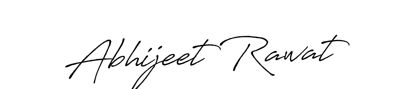 Use a signature maker to create a handwritten signature online. With this signature software, you can design (Antro_Vectra_Bolder) your own signature for name Abhijeet Rawat. Abhijeet Rawat signature style 7 images and pictures png