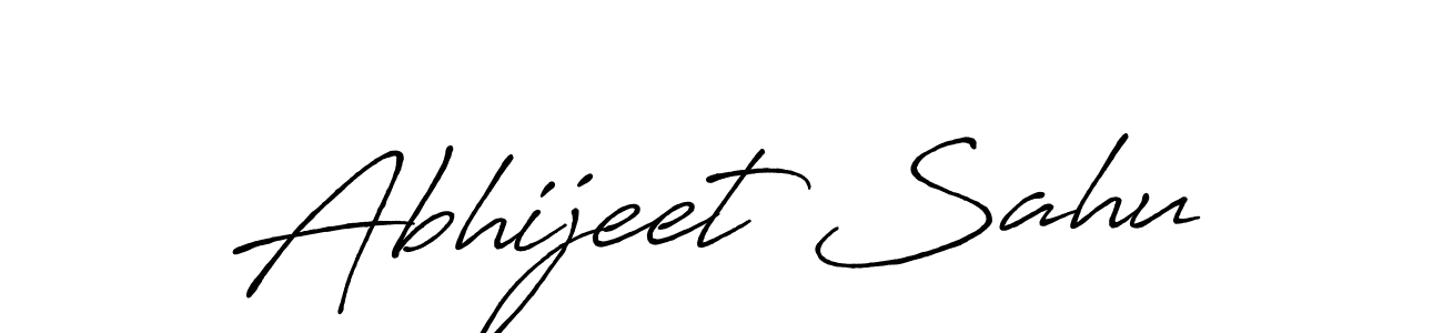 This is the best signature style for the Abhijeet Sahu name. Also you like these signature font (Antro_Vectra_Bolder). Mix name signature. Abhijeet Sahu signature style 7 images and pictures png