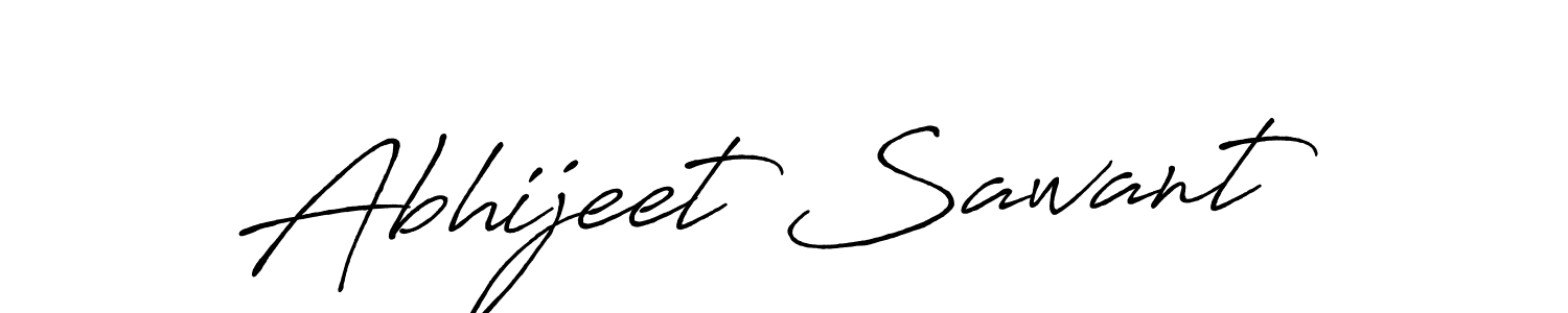 Make a beautiful signature design for name Abhijeet Sawant. Use this online signature maker to create a handwritten signature for free. Abhijeet Sawant signature style 7 images and pictures png