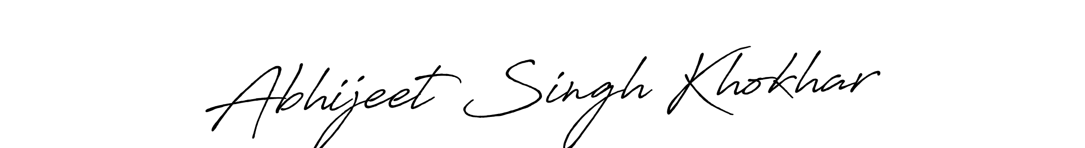 Also You can easily find your signature by using the search form. We will create Abhijeet Singh Khokhar name handwritten signature images for you free of cost using Antro_Vectra_Bolder sign style. Abhijeet Singh Khokhar signature style 7 images and pictures png