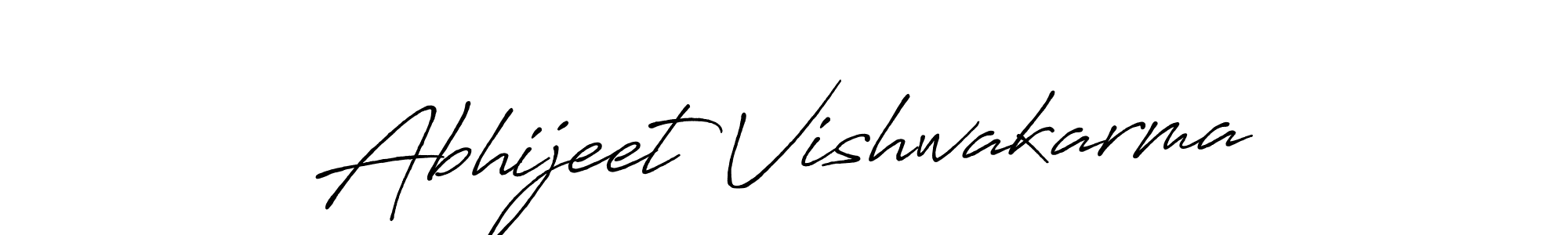 How to Draw Abhijeet Vishwakarma signature style? Antro_Vectra_Bolder is a latest design signature styles for name Abhijeet Vishwakarma. Abhijeet Vishwakarma signature style 7 images and pictures png
