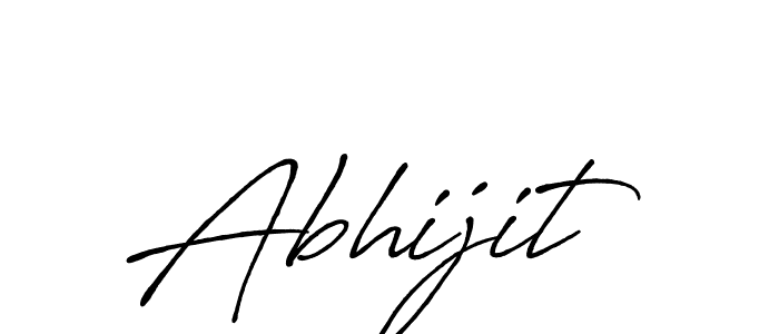 How to make Abhijit signature? Antro_Vectra_Bolder is a professional autograph style. Create handwritten signature for Abhijit name. Abhijit signature style 7 images and pictures png