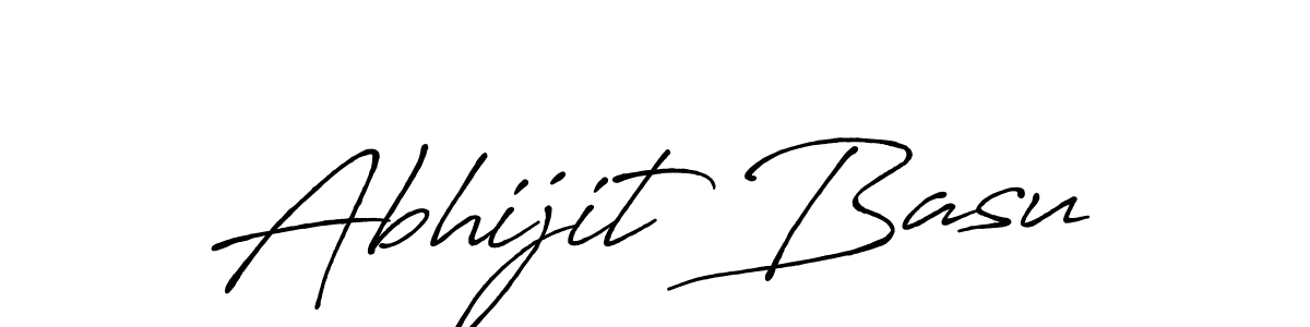 How to make Abhijit Basu signature? Antro_Vectra_Bolder is a professional autograph style. Create handwritten signature for Abhijit Basu name. Abhijit Basu signature style 7 images and pictures png