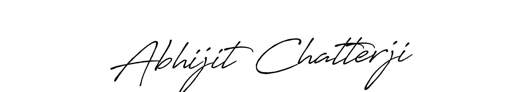 The best way (Antro_Vectra_Bolder) to make a short signature is to pick only two or three words in your name. The name Abhijit Chatterji include a total of six letters. For converting this name. Abhijit Chatterji signature style 7 images and pictures png