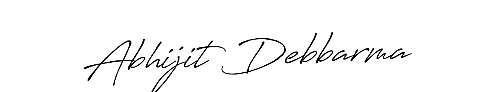 Also we have Abhijit Debbarma name is the best signature style. Create professional handwritten signature collection using Antro_Vectra_Bolder autograph style. Abhijit Debbarma signature style 7 images and pictures png