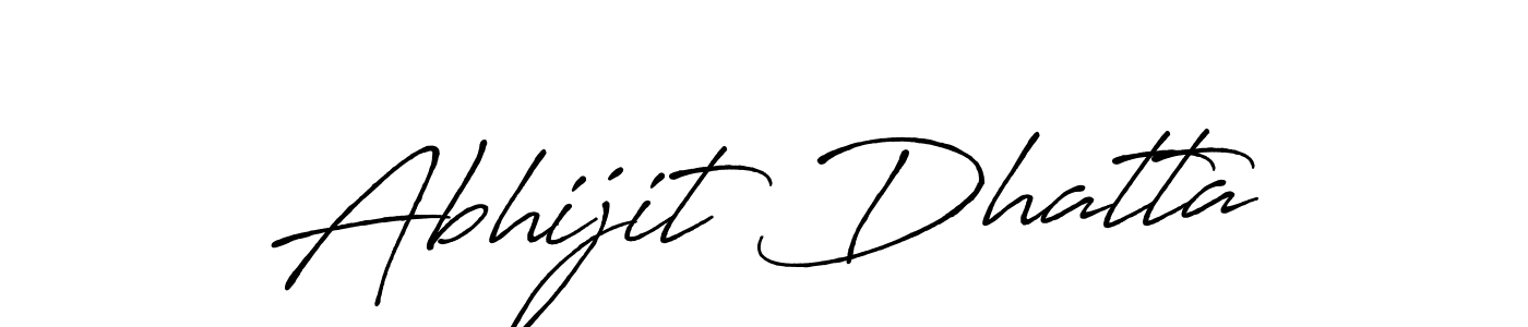 How to Draw Abhijit Dhatta signature style? Antro_Vectra_Bolder is a latest design signature styles for name Abhijit Dhatta. Abhijit Dhatta signature style 7 images and pictures png