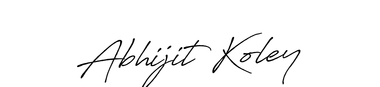 How to Draw Abhijit Koley signature style? Antro_Vectra_Bolder is a latest design signature styles for name Abhijit Koley. Abhijit Koley signature style 7 images and pictures png