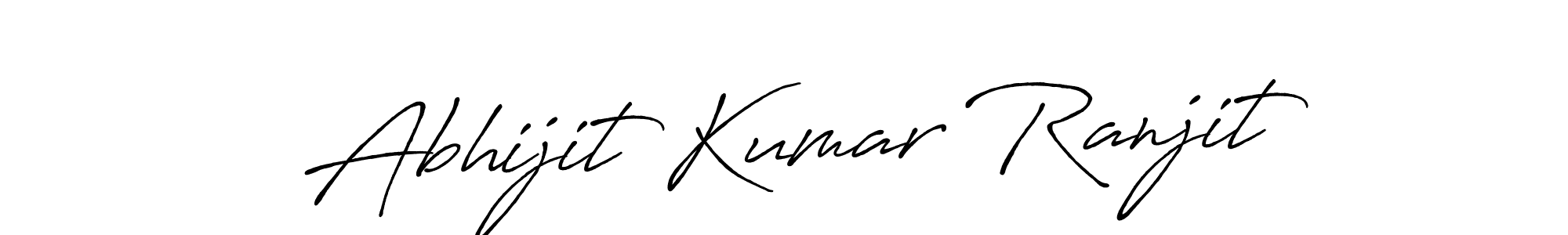 Make a short Abhijit Kumar Ranjit signature style. Manage your documents anywhere anytime using Antro_Vectra_Bolder. Create and add eSignatures, submit forms, share and send files easily. Abhijit Kumar Ranjit signature style 7 images and pictures png