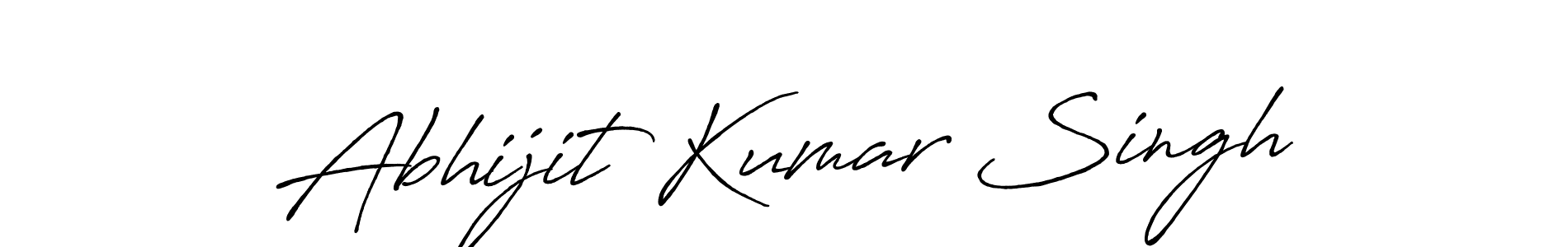 Also we have Abhijit Kumar Singh name is the best signature style. Create professional handwritten signature collection using Antro_Vectra_Bolder autograph style. Abhijit Kumar Singh signature style 7 images and pictures png