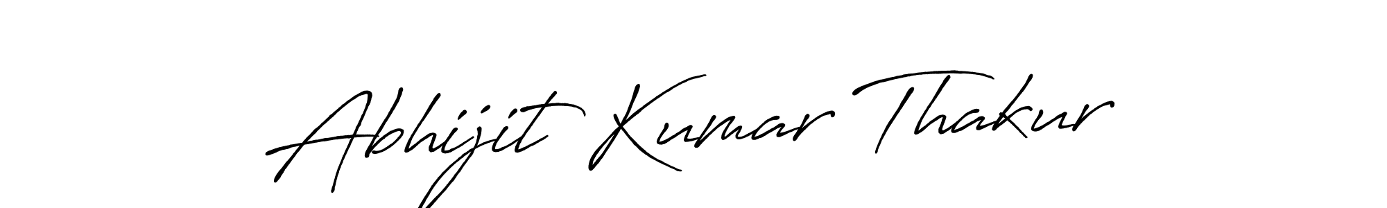 It looks lik you need a new signature style for name Abhijit Kumar Thakur. Design unique handwritten (Antro_Vectra_Bolder) signature with our free signature maker in just a few clicks. Abhijit Kumar Thakur signature style 7 images and pictures png