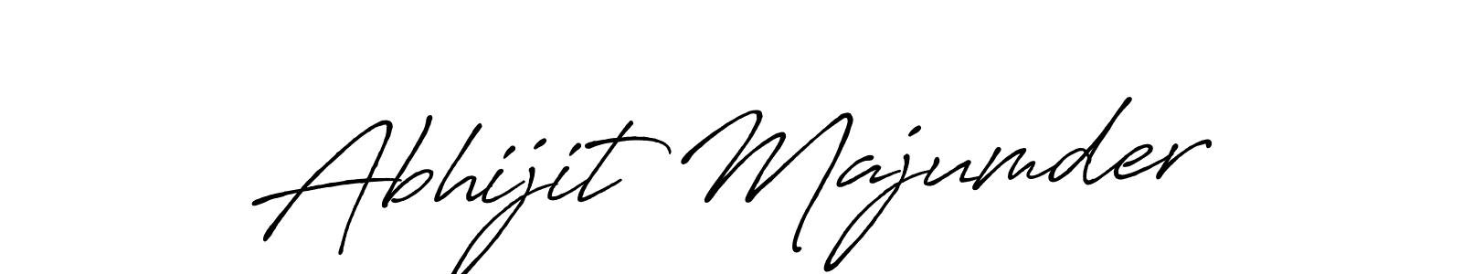 Create a beautiful signature design for name Abhijit Majumder. With this signature (Antro_Vectra_Bolder) fonts, you can make a handwritten signature for free. Abhijit Majumder signature style 7 images and pictures png