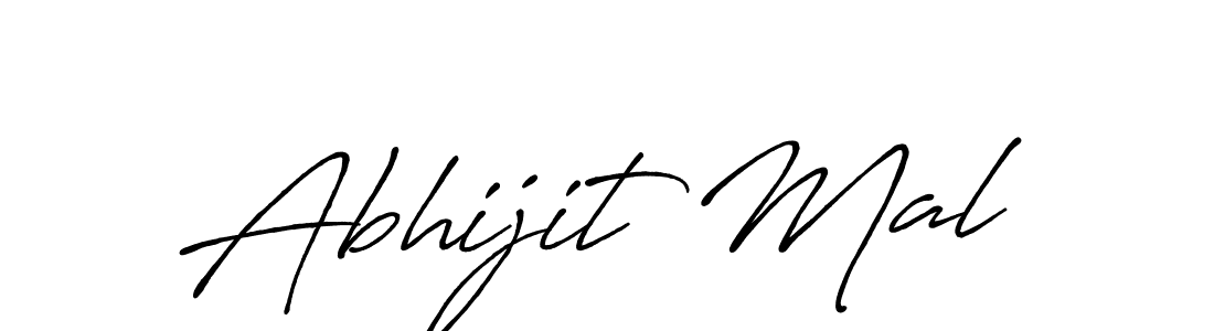 How to make Abhijit Mal signature? Antro_Vectra_Bolder is a professional autograph style. Create handwritten signature for Abhijit Mal name. Abhijit Mal signature style 7 images and pictures png