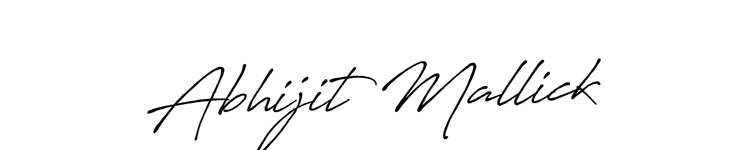 The best way (Antro_Vectra_Bolder) to make a short signature is to pick only two or three words in your name. The name Abhijit Mallick include a total of six letters. For converting this name. Abhijit Mallick signature style 7 images and pictures png