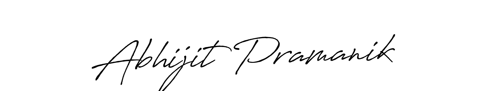 Abhijit Pramanik stylish signature style. Best Handwritten Sign (Antro_Vectra_Bolder) for my name. Handwritten Signature Collection Ideas for my name Abhijit Pramanik. Abhijit Pramanik signature style 7 images and pictures png
