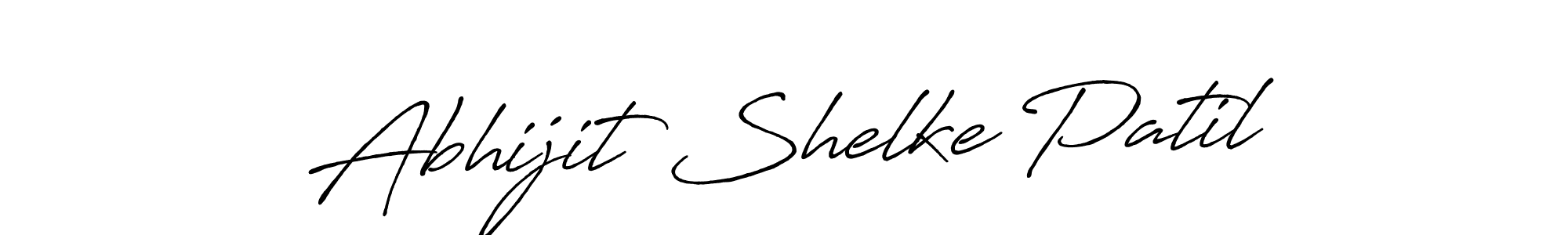 Design your own signature with our free online signature maker. With this signature software, you can create a handwritten (Antro_Vectra_Bolder) signature for name Abhijit Shelke Patil. Abhijit Shelke Patil signature style 7 images and pictures png