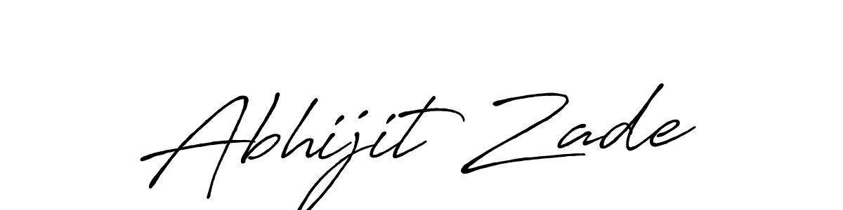 How to Draw Abhijit Zade signature style? Antro_Vectra_Bolder is a latest design signature styles for name Abhijit Zade. Abhijit Zade signature style 7 images and pictures png