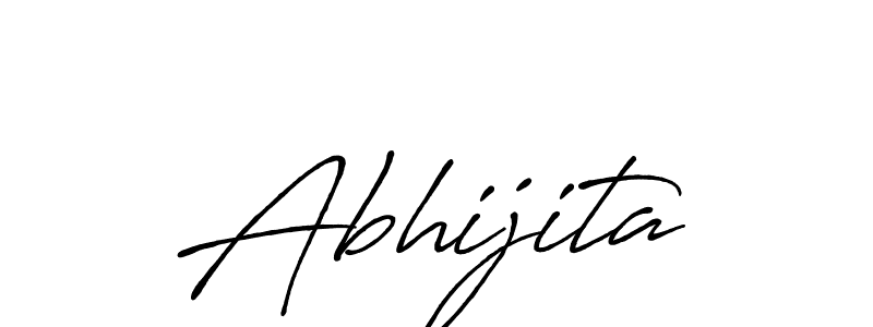 Also You can easily find your signature by using the search form. We will create Abhijita name handwritten signature images for you free of cost using Antro_Vectra_Bolder sign style. Abhijita signature style 7 images and pictures png