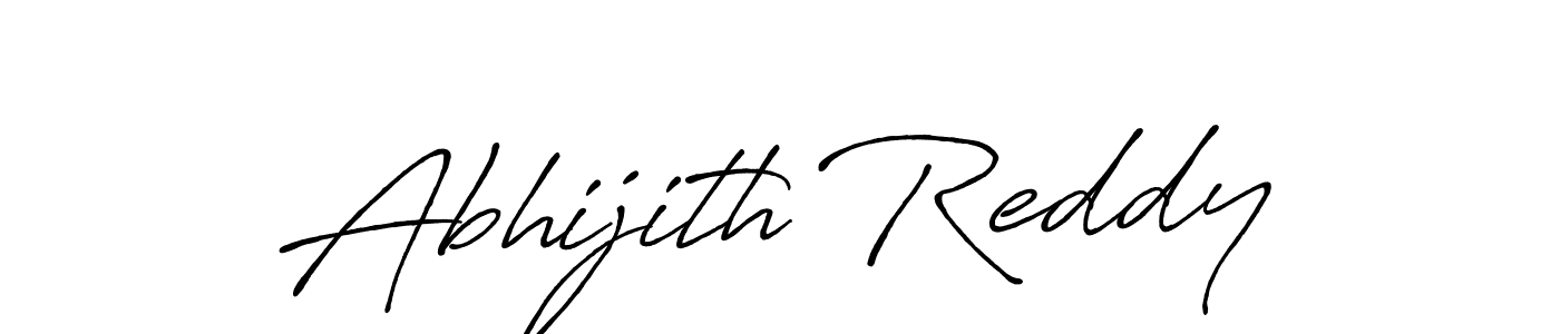 Use a signature maker to create a handwritten signature online. With this signature software, you can design (Antro_Vectra_Bolder) your own signature for name Abhijith Reddy. Abhijith Reddy signature style 7 images and pictures png