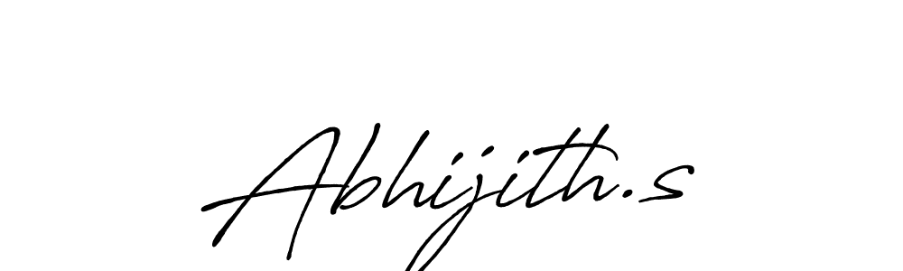 You should practise on your own different ways (Antro_Vectra_Bolder) to write your name (Abhijith.s) in signature. don't let someone else do it for you. Abhijith.s signature style 7 images and pictures png