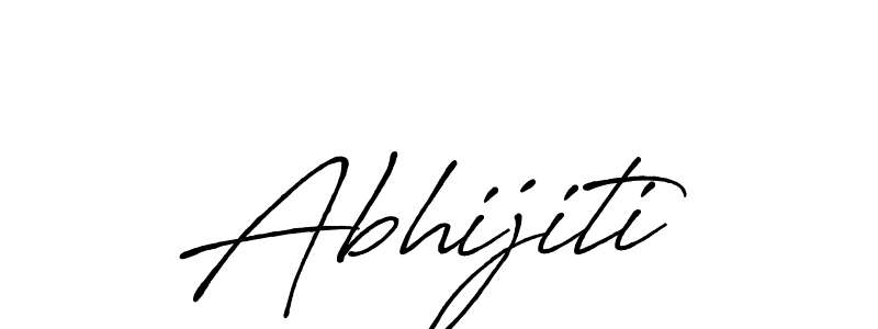 Also we have Abhijiti name is the best signature style. Create professional handwritten signature collection using Antro_Vectra_Bolder autograph style. Abhijiti signature style 7 images and pictures png