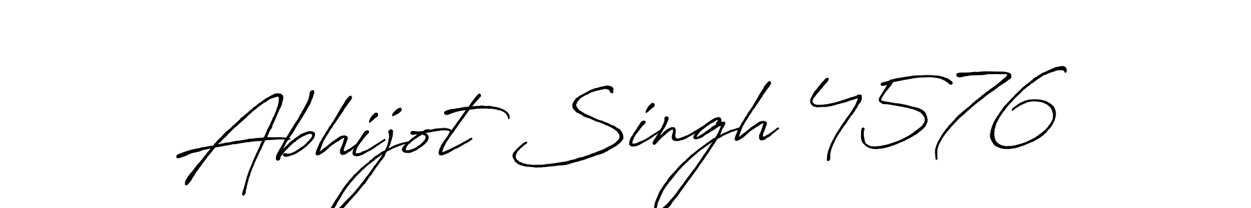 Abhijot Singh 4576 stylish signature style. Best Handwritten Sign (Antro_Vectra_Bolder) for my name. Handwritten Signature Collection Ideas for my name Abhijot Singh 4576. Abhijot Singh 4576 signature style 7 images and pictures png