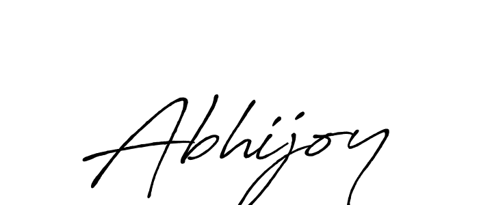 Design your own signature with our free online signature maker. With this signature software, you can create a handwritten (Antro_Vectra_Bolder) signature for name Abhijoy. Abhijoy signature style 7 images and pictures png