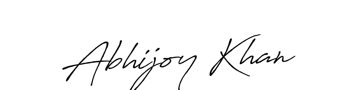 Make a beautiful signature design for name Abhijoy Khan. Use this online signature maker to create a handwritten signature for free. Abhijoy Khan signature style 7 images and pictures png