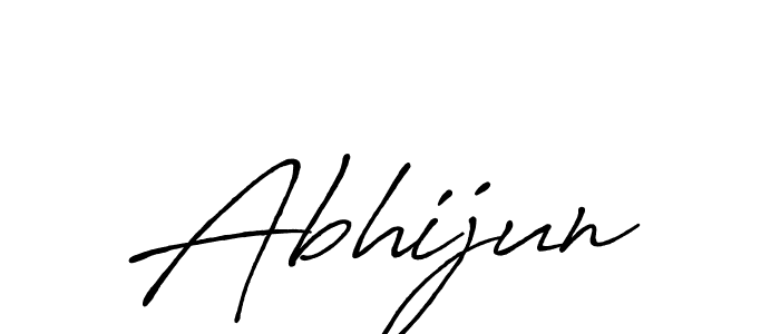 Also we have Abhijun name is the best signature style. Create professional handwritten signature collection using Antro_Vectra_Bolder autograph style. Abhijun signature style 7 images and pictures png