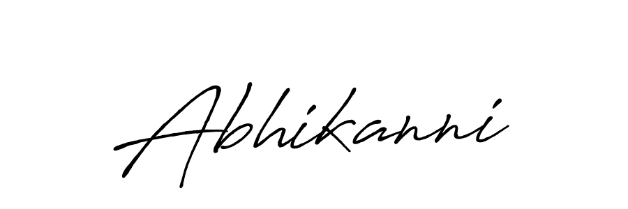 Also You can easily find your signature by using the search form. We will create Abhikanni name handwritten signature images for you free of cost using Antro_Vectra_Bolder sign style. Abhikanni signature style 7 images and pictures png