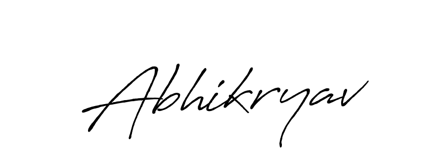 It looks lik you need a new signature style for name Abhikryav. Design unique handwritten (Antro_Vectra_Bolder) signature with our free signature maker in just a few clicks. Abhikryav signature style 7 images and pictures png