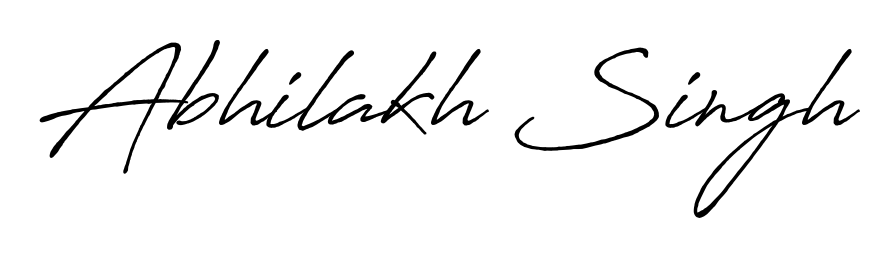 A modern signature idea for name Abhilakh Singh using Antro_Vectra_Bolder font. Clean strokes and elegant curves make it stand out instantly. Abhilakh Singh signature style 7 images and pictures png